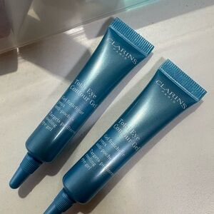 Clarins Teal Eye Contour Gel  set
